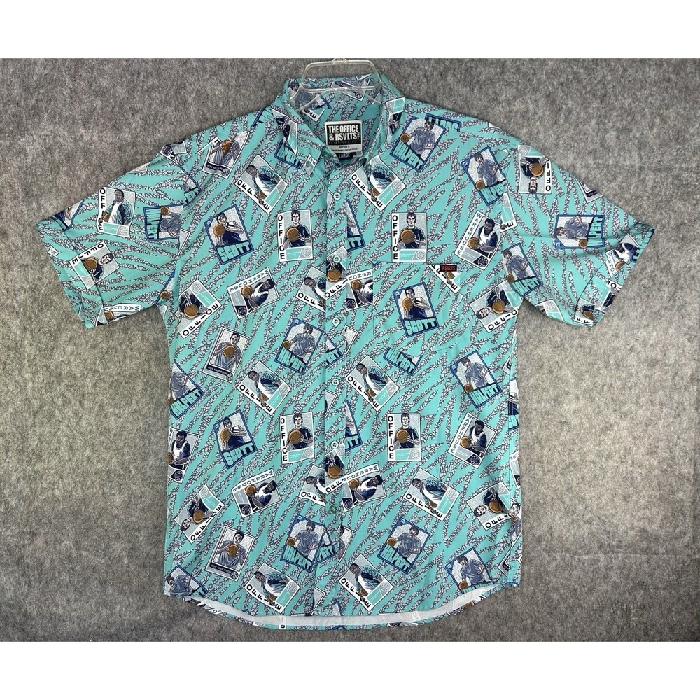 Rsvlts The Office Shirt Men's Basketball Game Series 5 KunuFlex Performance Sz L